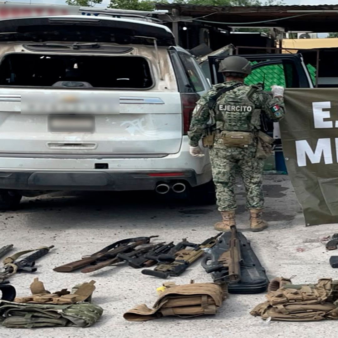 Detienen en Matamoros a Extranjero con Arsenal